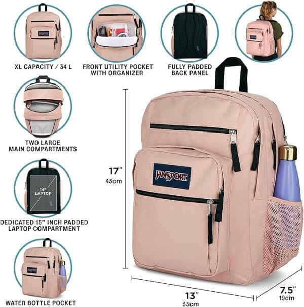 JanSport SuperBreak Backpack — Lightweight, Durable & Affordable